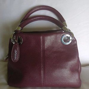 Giorgio Ferretti Ladies Genuine Leather Top Handle Handbag